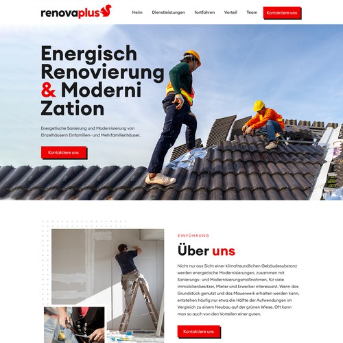 Renovaplus - Constructional Website 