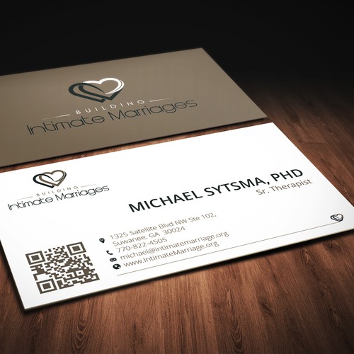 New Business card and letterhead design for marriage counselors