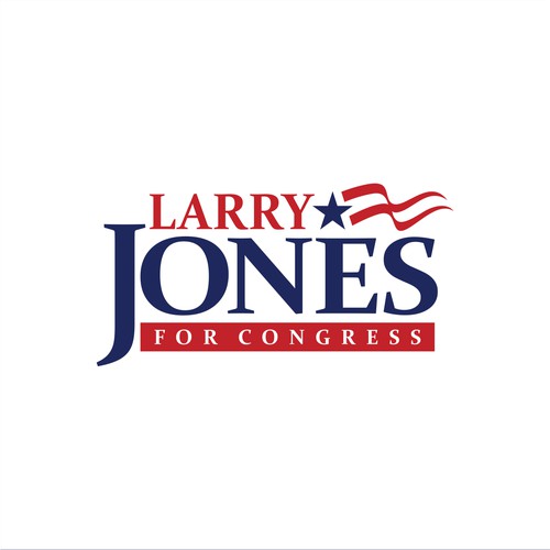 Logo for political campaign for Congress.