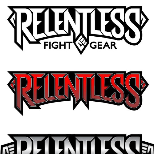 Create an amazing logo for Relentless Fight Gear!