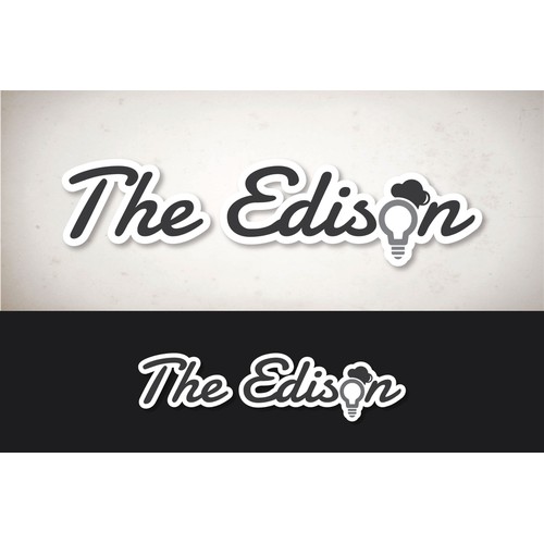 The Edison - 1920's Americana Meets the Great Gatsby - New Restaurant Seeking Logo