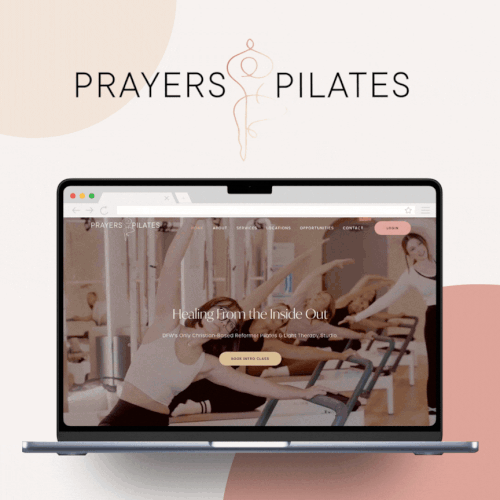 Prayers & Pilates Website