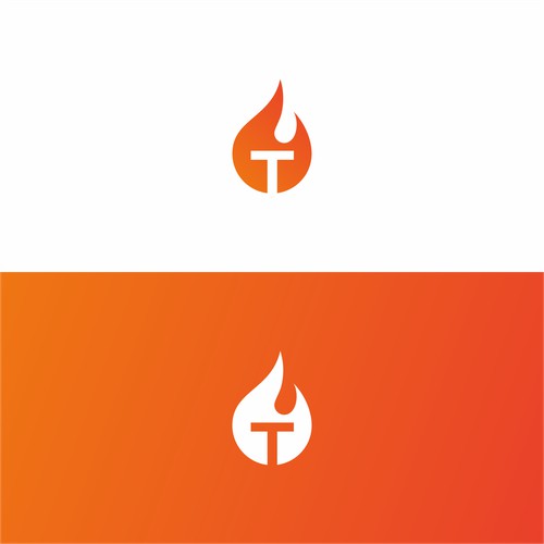 T logo design