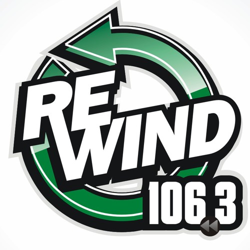 Create the next logo for Rewind 106.3