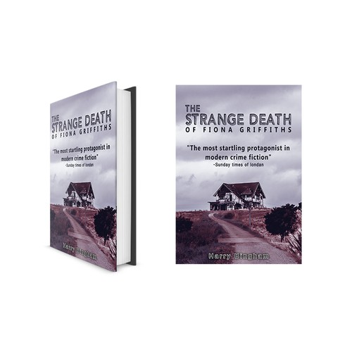 Create a book cover for a Welsh crime novel