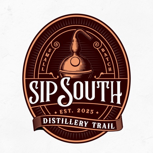 Vintage logo for Distillery