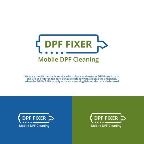 Logo Concept for DPF Fixer