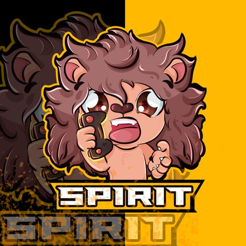 Mascot logo for Spirit.