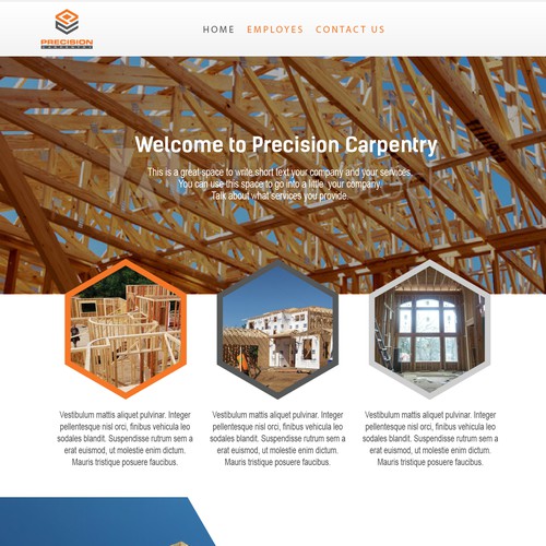 Precision Carpentry Website