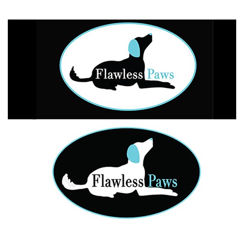 Create the next logo for Flawless Paws