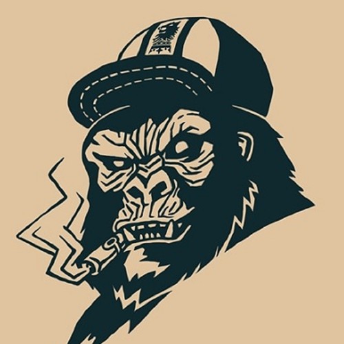 Design a "Gorilla with a Cigar" Tattoo