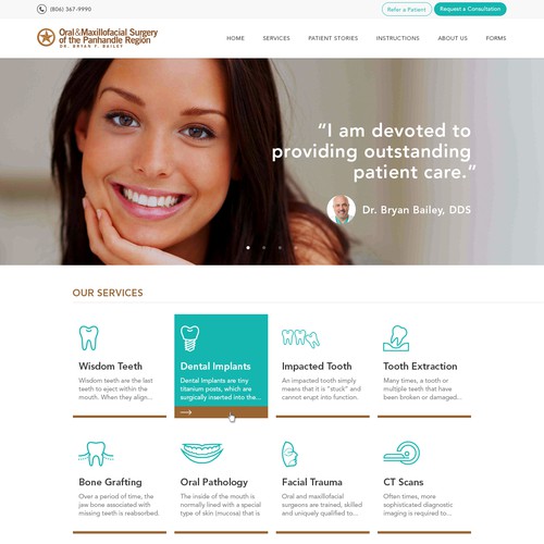 Dental website