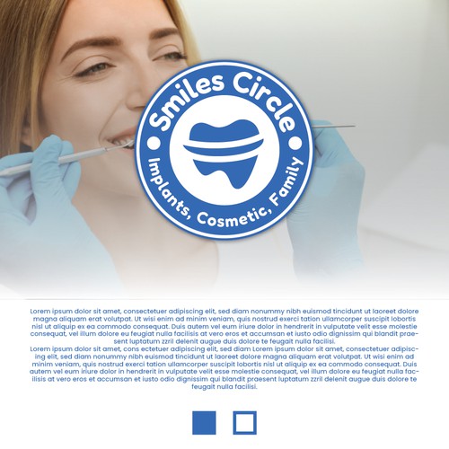 Smiles circle - Dental Logo Design