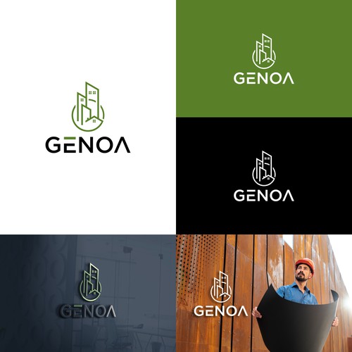 Logo for a consulting company in site building management