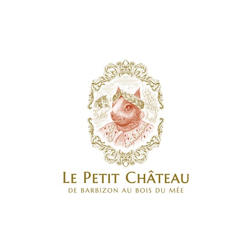 Logo design for Le Petit Chateau Hotel