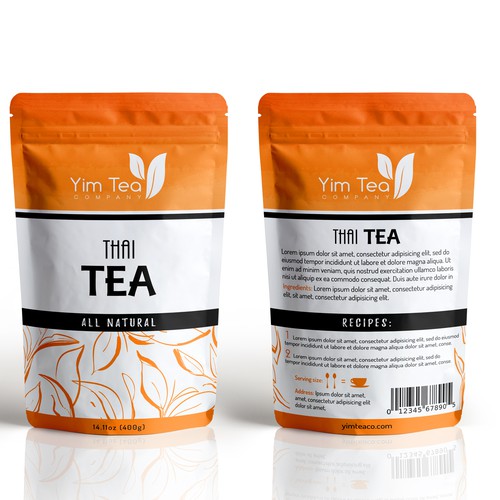 All-Natural Thai Tea Brand
