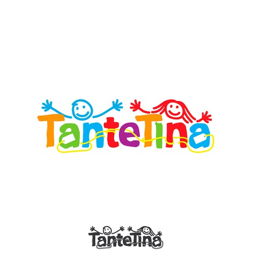 Tante Tina Kids Logo for online shop