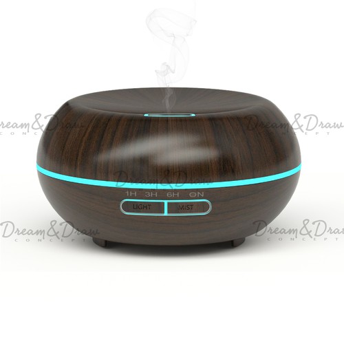 3D rendering for Wood diffuser