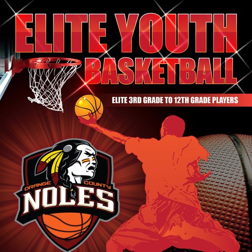 Youth Basketball Marketing Flyer