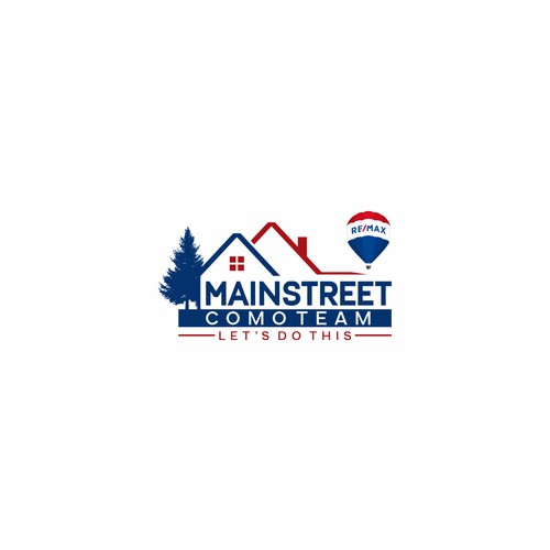 luxurious logo for mainstreet como team