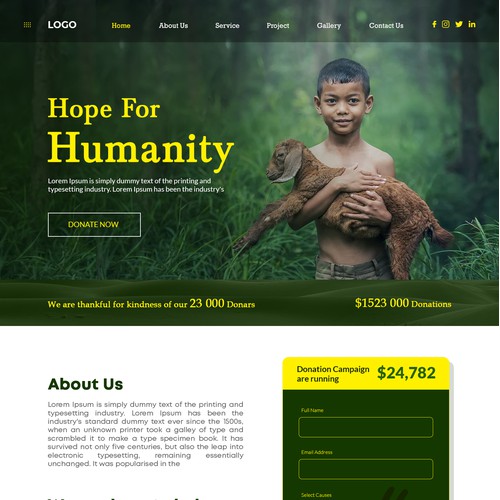web page design