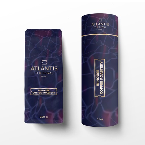 Atlantis The Royal Coffee Packaging