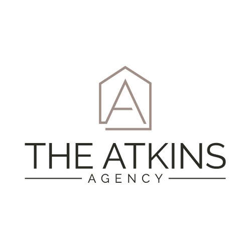 The Atkins Agency • Elegant Real Estate Logo