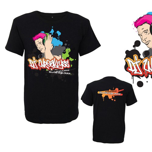Help DJ Wrecklyss with a new t-shirt design