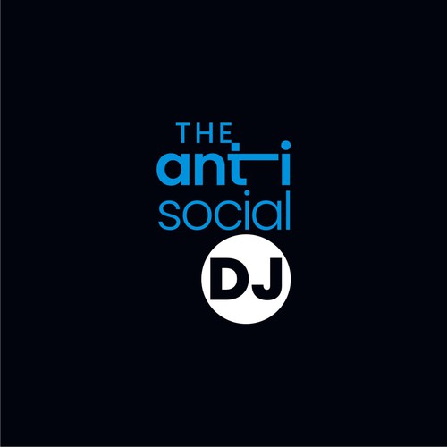 Logo Design for The Antisocial DJ