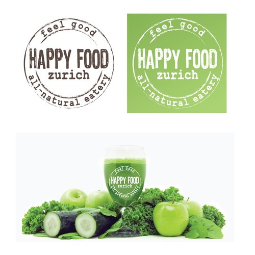Logo design for all natural eatery