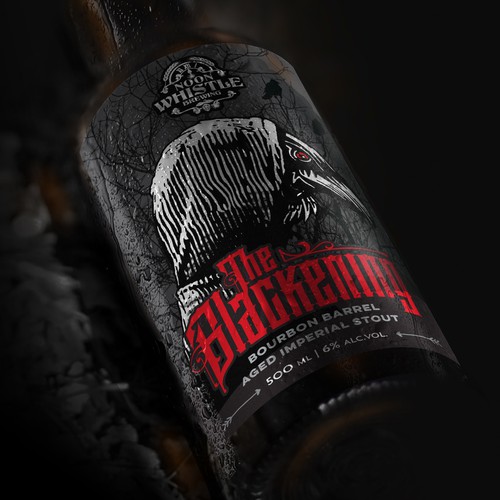 Beer label design