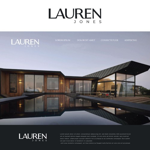 Logo design for a real estate agent