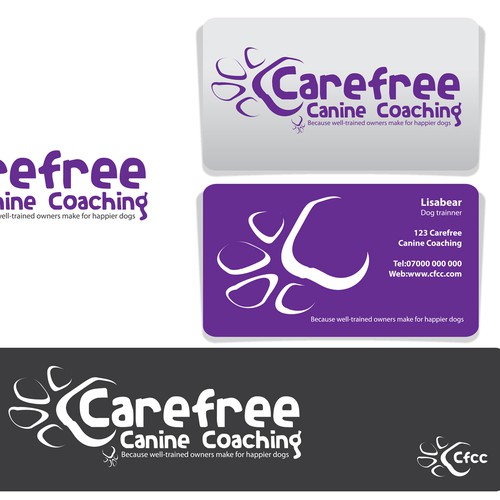 Carefree Canine Coaching is going to the dogs!  Help create a logo to show the owners we mean business!