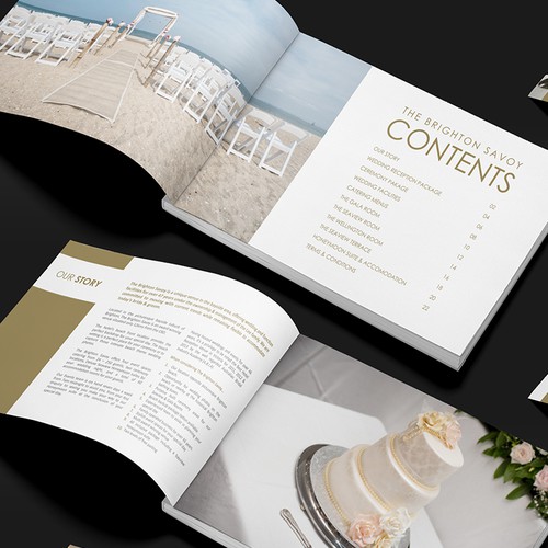 Wedding Brochure - Redesign Premium Melbourne Wedding Venue/Hotel
