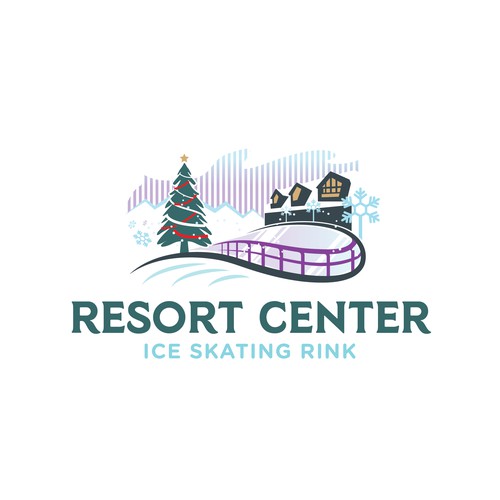 Logo refresh for an ice skating rink