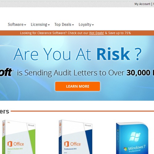 Microsoft Audit Letter Banner