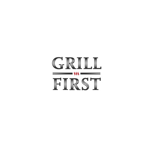 Grill First - Logo Design