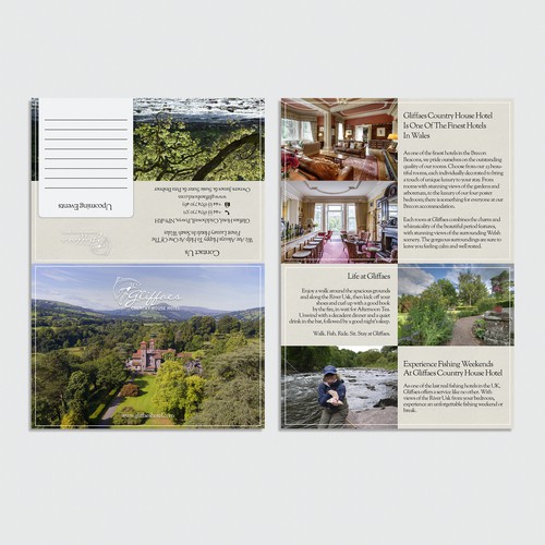 Brochure for Gliffaes Country House Hotel and Arboretum