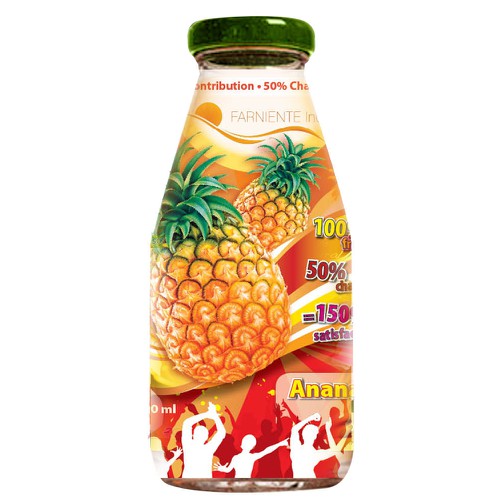 FRUITS JUICES LABELS DESIGNER