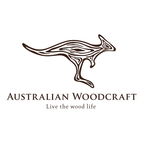 Australian Woodcraft, "Live the wood life" - NEW LOGO DESIGN