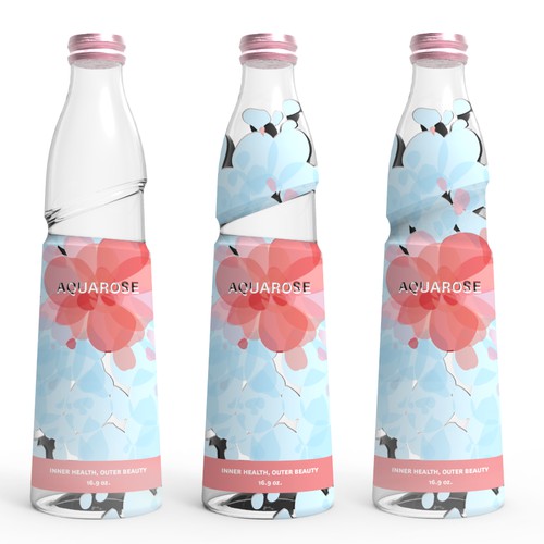 3D bottle design and label for up and coming plant based beverage (CADDesign)