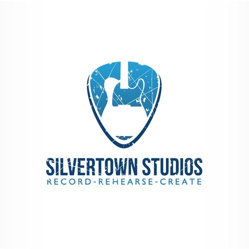 Record studio logo