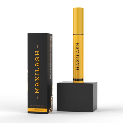 Mascara type Gold & Black box