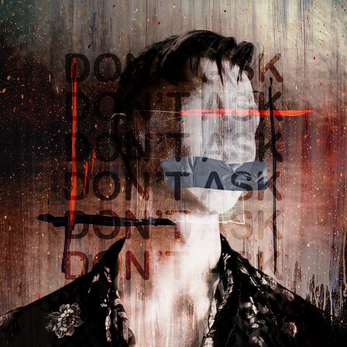 Album Artwork Design for Don't AskAbstract/Experimental Design Concept