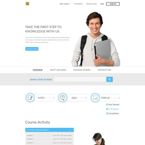Responsive webpage design