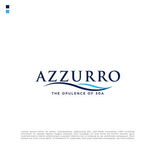 Azzurro Logo Design