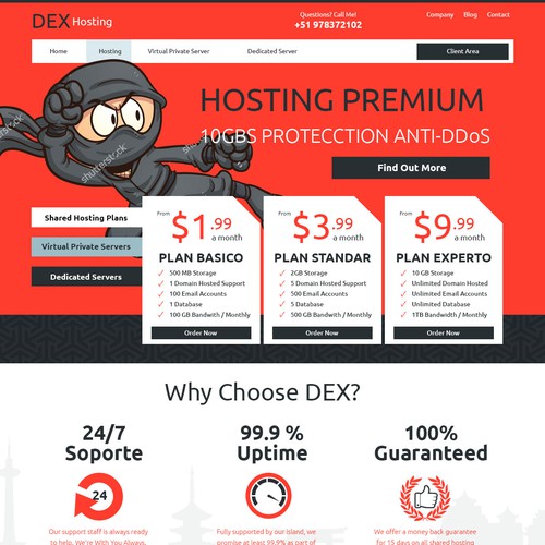 Ninja Web Hosting