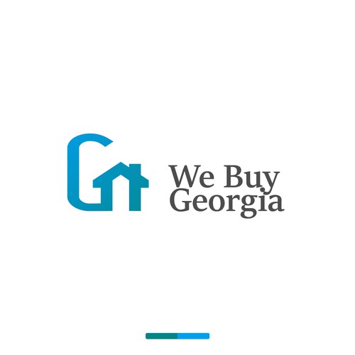 Modern logo concept for We Buy Georgia