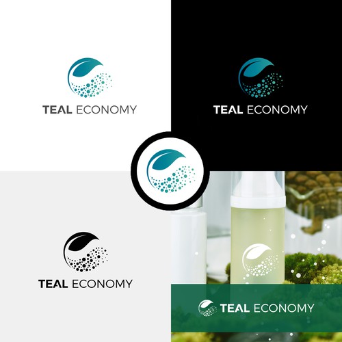 Teal Economy - minimalistic, professional company logo