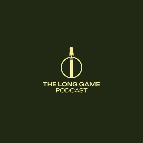 THE LONG GAME PODCAST LOGO DESIGN